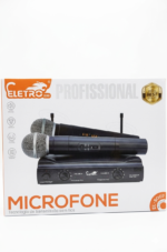 Kit com dois microfones sem fio Eletro EL-5007 - Imagem 2