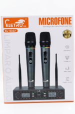 Kit dois microfones sem fio Eletro EL-5027