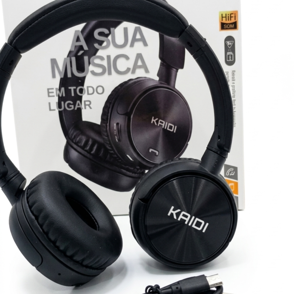 Fone de ouvido bluetooth KAIDI KD-750