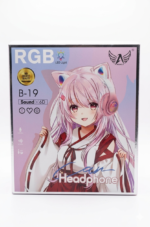 Fone bluetooth Gatinho RGB B-19 - Imagem 2