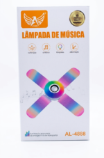 Lâmpada de Led e caixa de som AL-4888 - Imagem 2