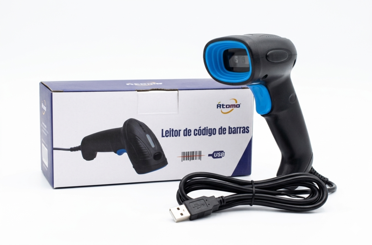Leitor de código de barras Átomo MO-SMQ-11 - Imagem 2
