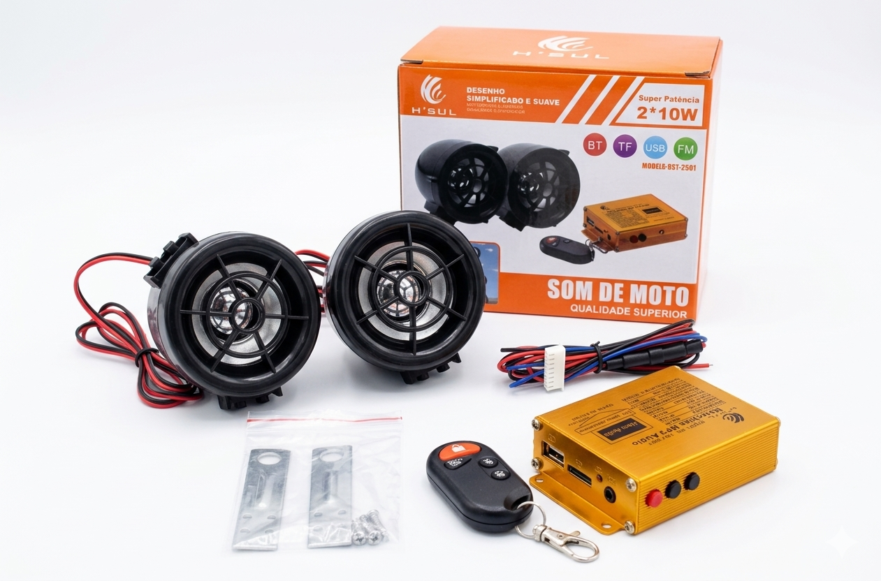 Som para moto HSY-2501