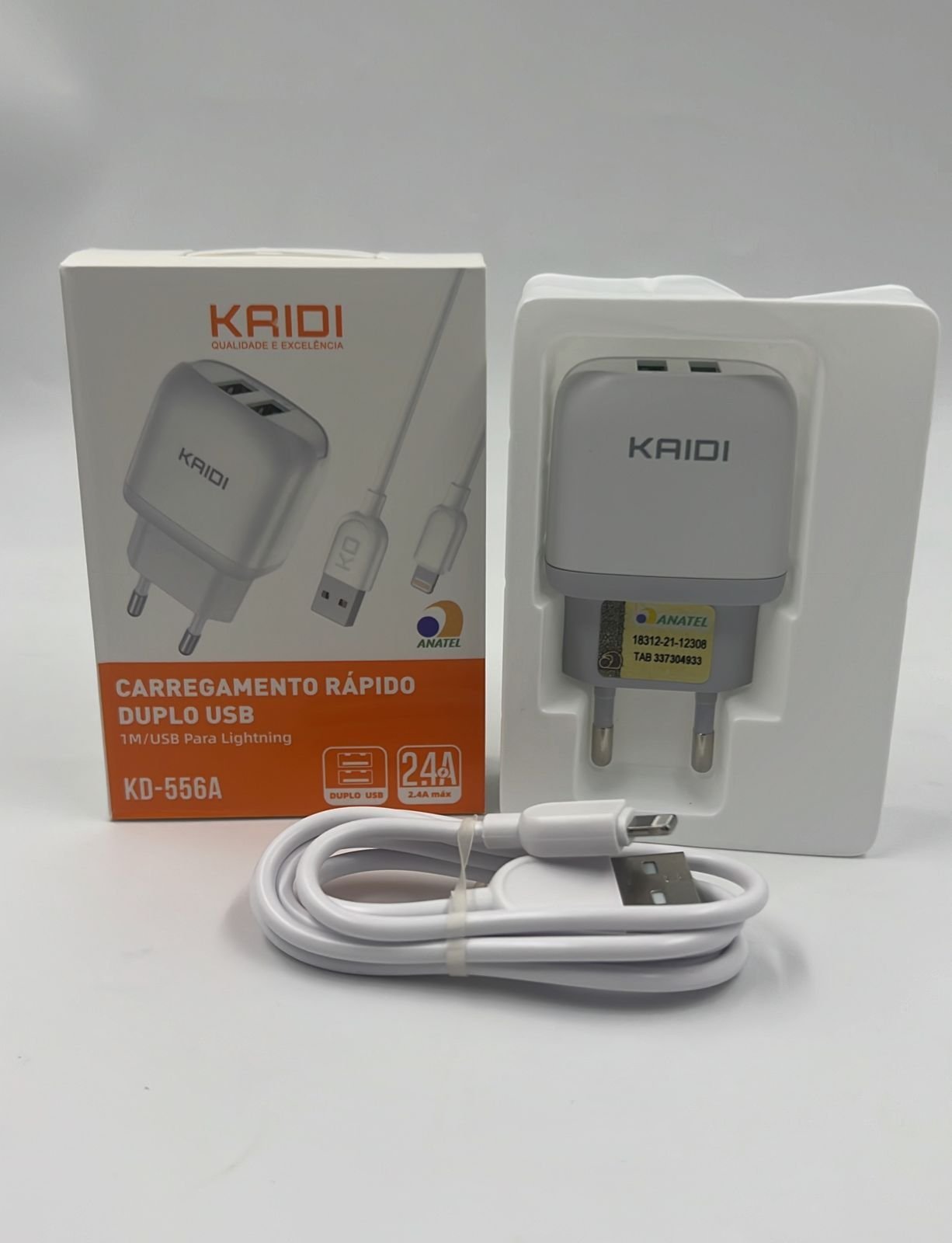 Carregador Kaidi KD-556A