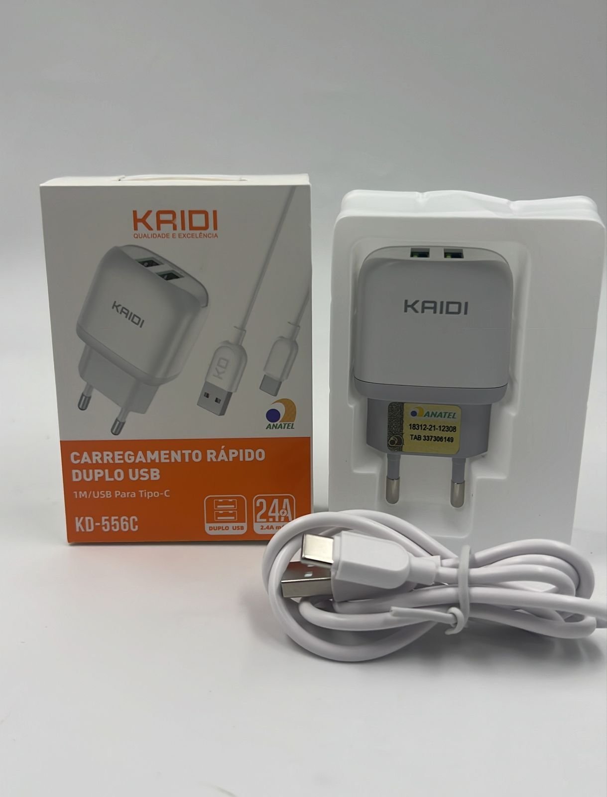 Carregador Kaidi KD-556C