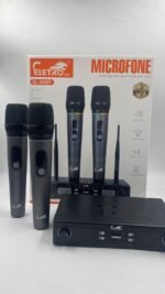 Kit dois microfones sem fio Eletro EL-5027 - Imagem 2