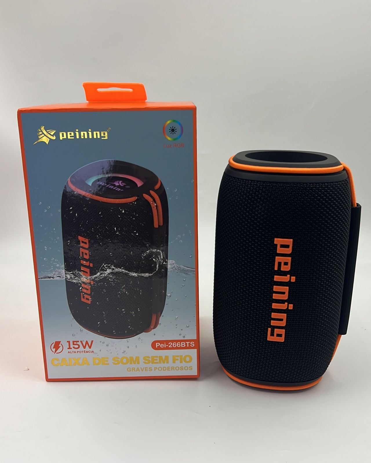 Caixa de som Peining 15W PEI-266BTS