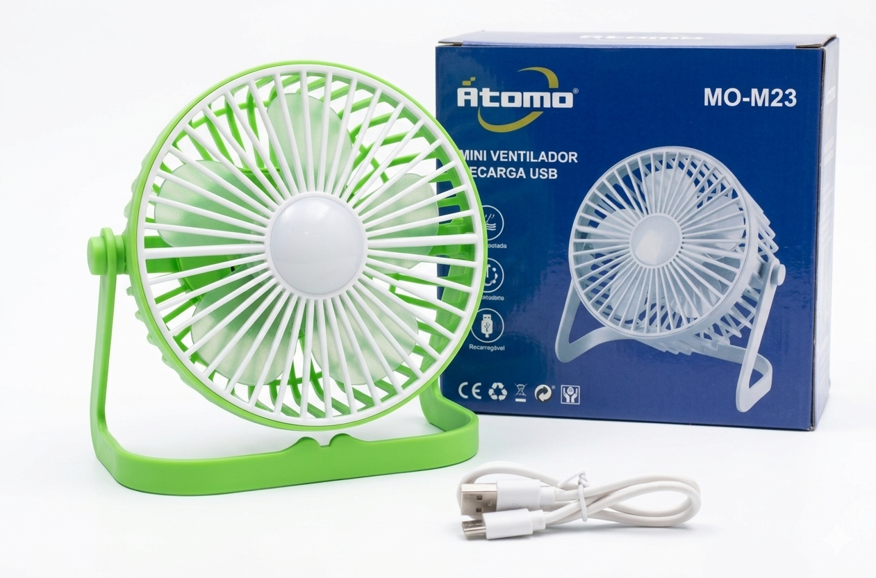 Ventilador recarregável MO-M23
