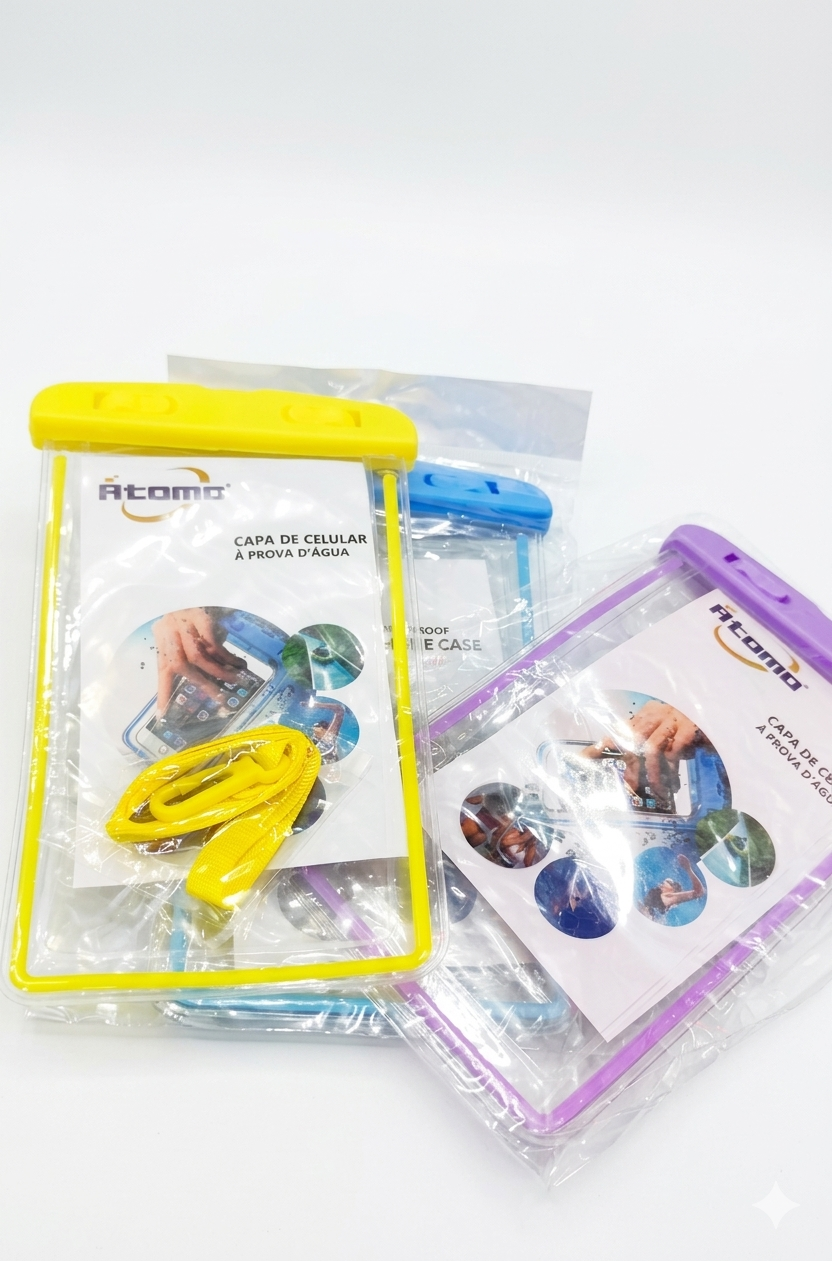 Capa de chuva para celular