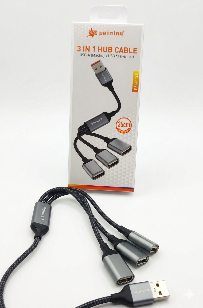 HUB USB PEINING PEI-CT25