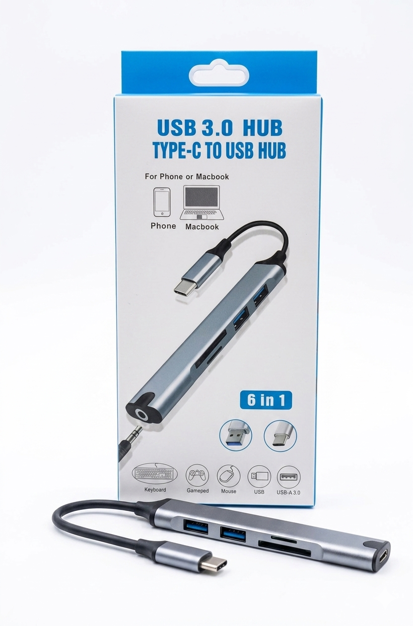 HUB 3.0 6 in 1