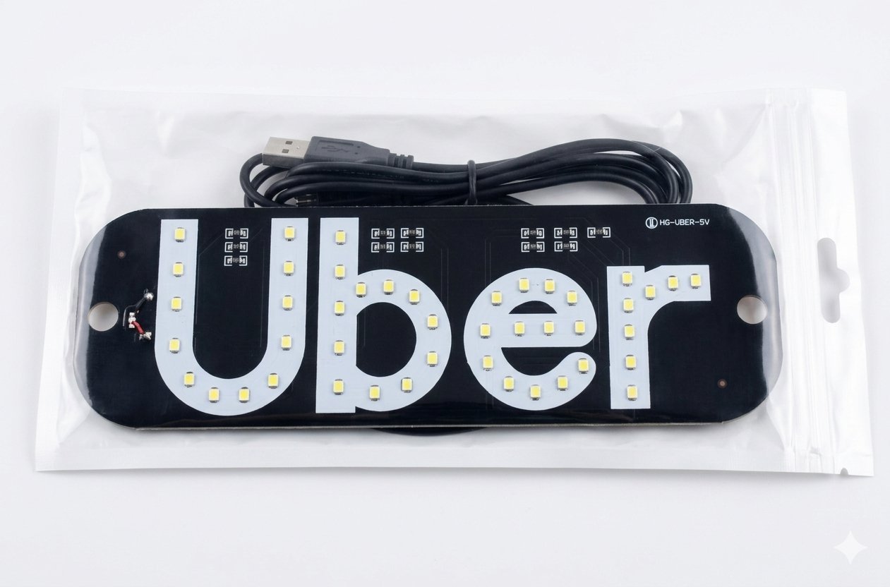 Placa Uber