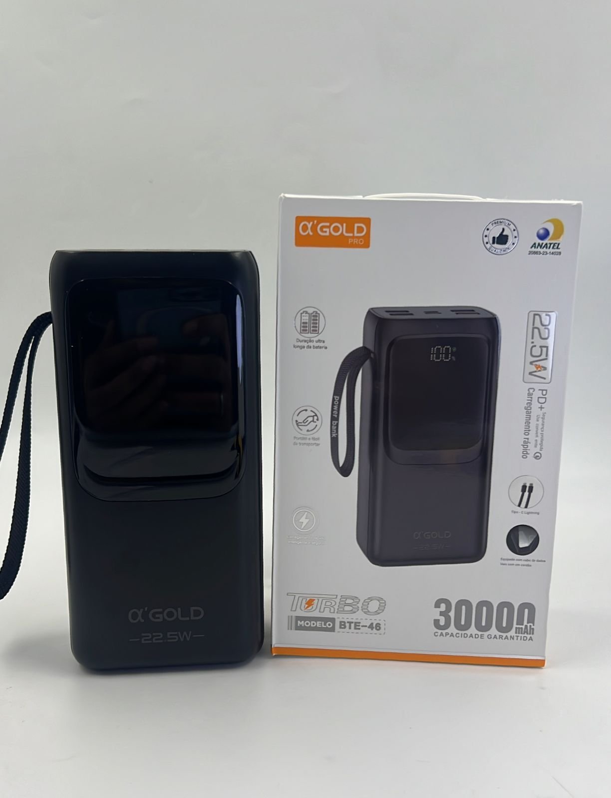 Carregador portátil BTE-46 30000 mAh