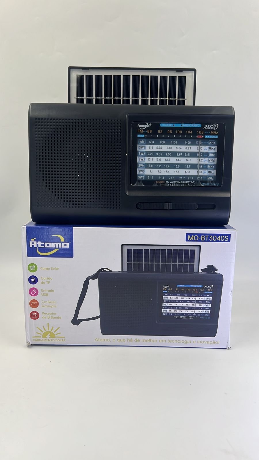 Rádio AM/FM MO-BT3040S
