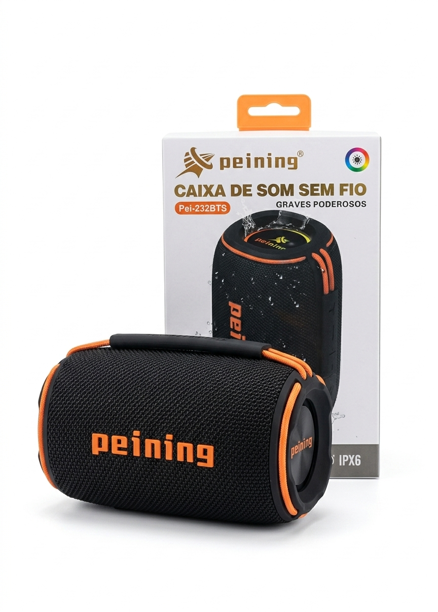 Caixa de som Peining PEI-232BTS
