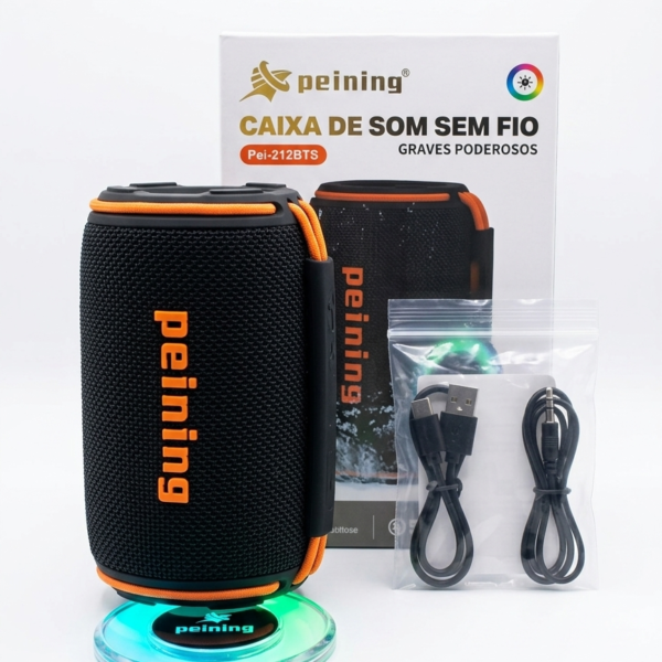 Caixa de som Peining PEI-212BTS