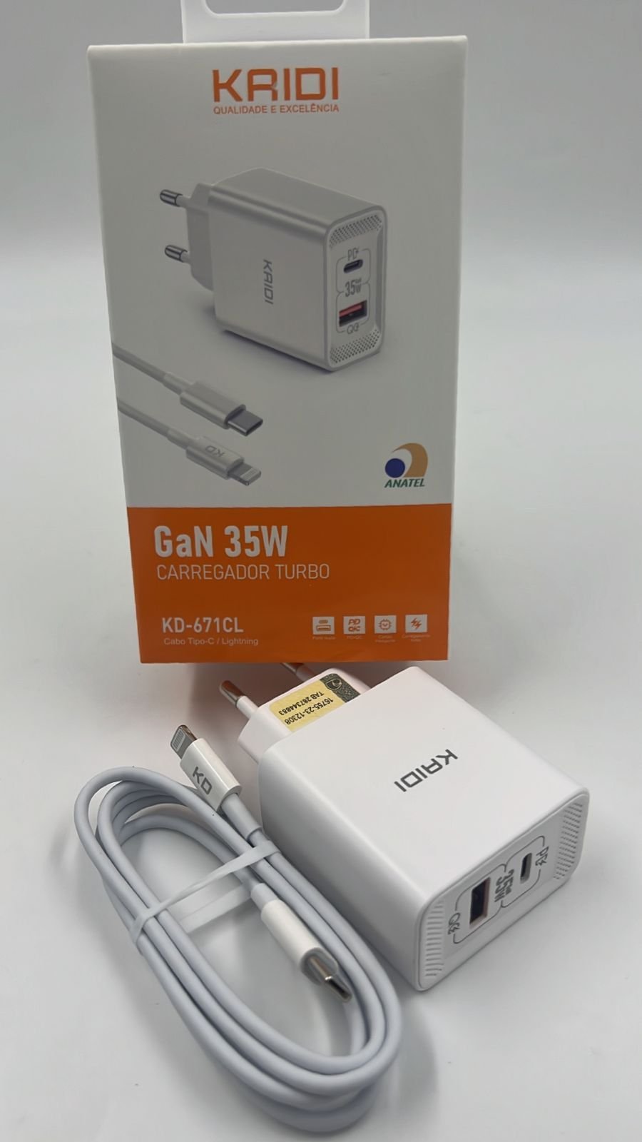 Carregador Kaidi KD-671CL