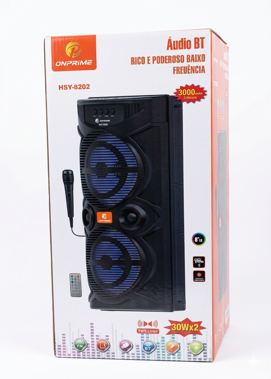 Caixa de som ONPRIME HSY-8202