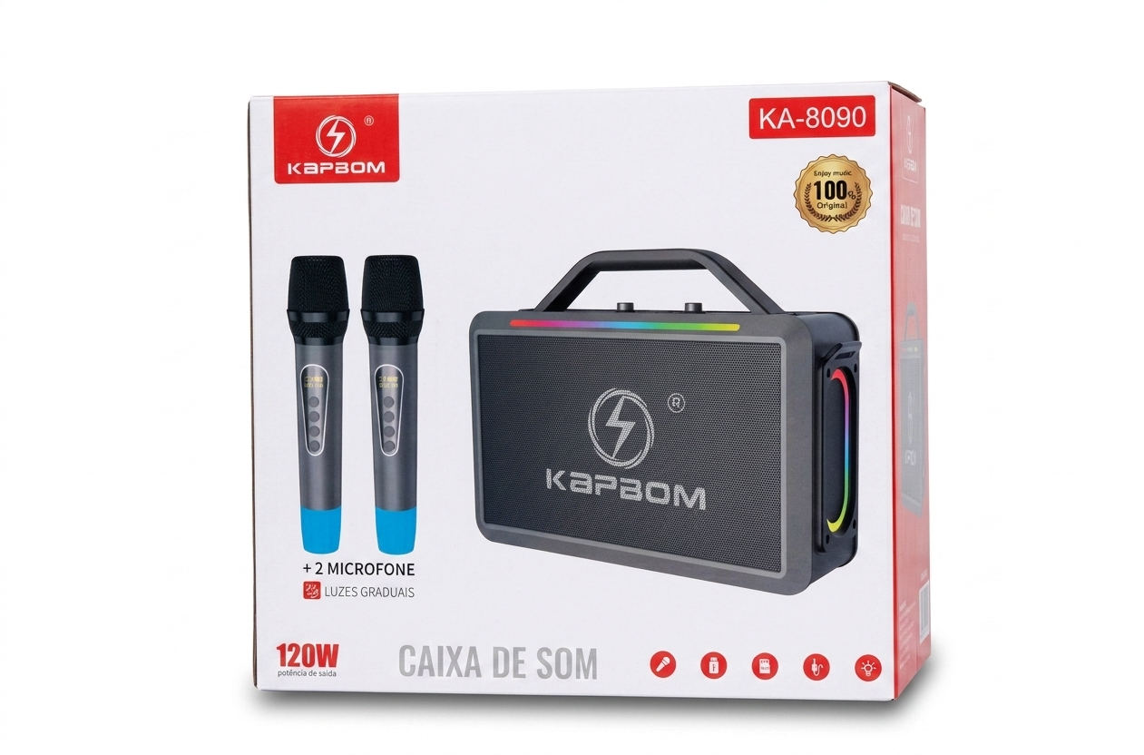 Caixa de som KAPBOM KA-8090