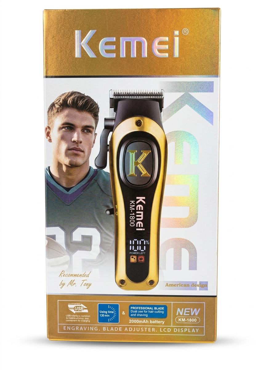 Máquina Kemei KM-1800
