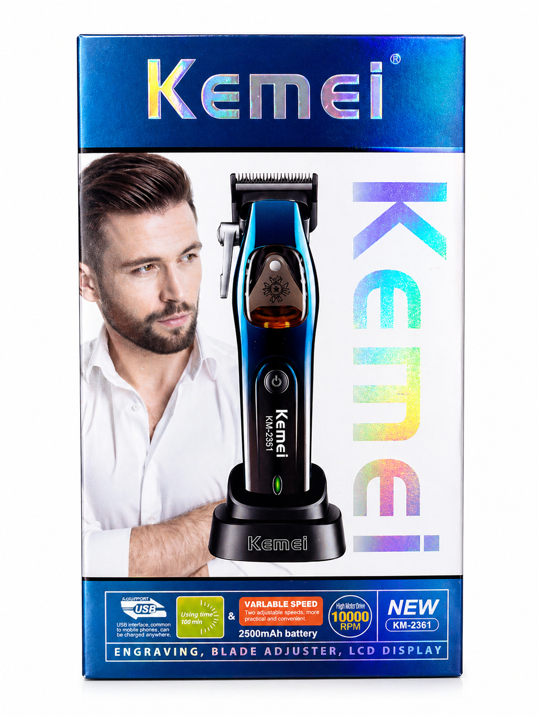 Máquina Kemei KM-2361
