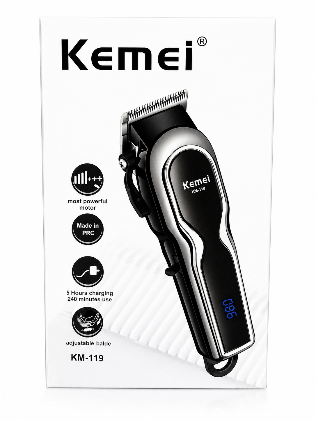 Máquina Kemei KM-119