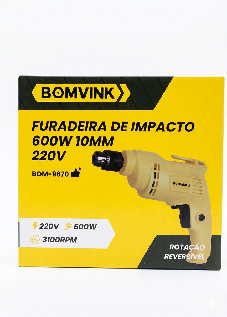 Furadeira de impacto 600W
