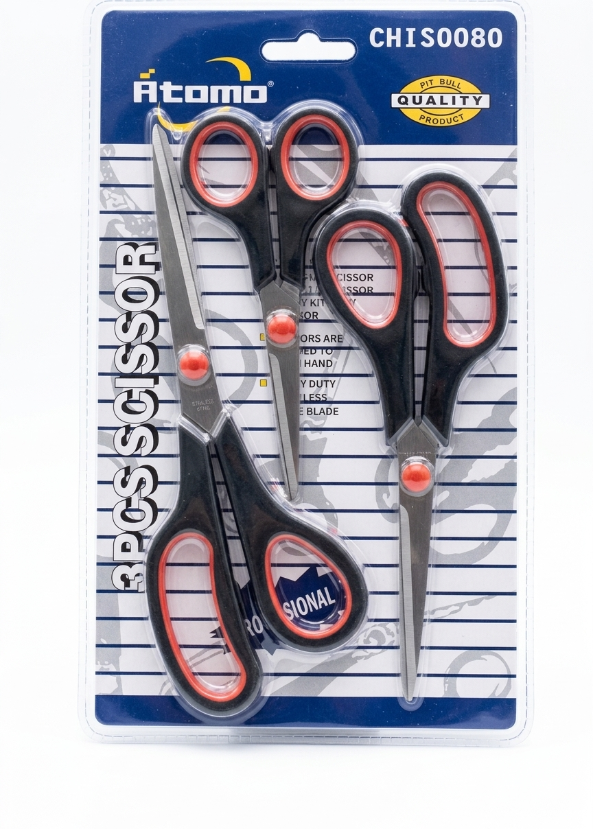 Kit de tesoura Átomo CHIS0080