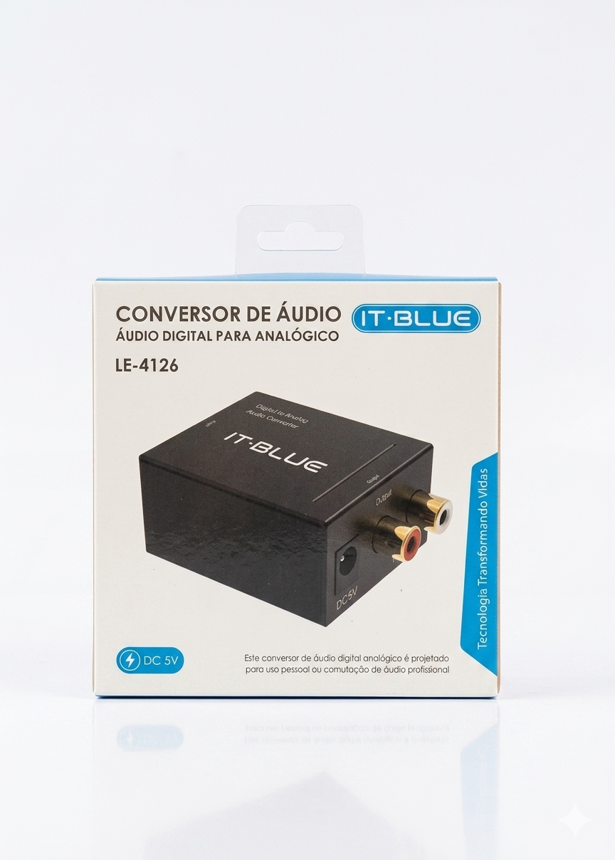 Conversor de áudio LE-4126