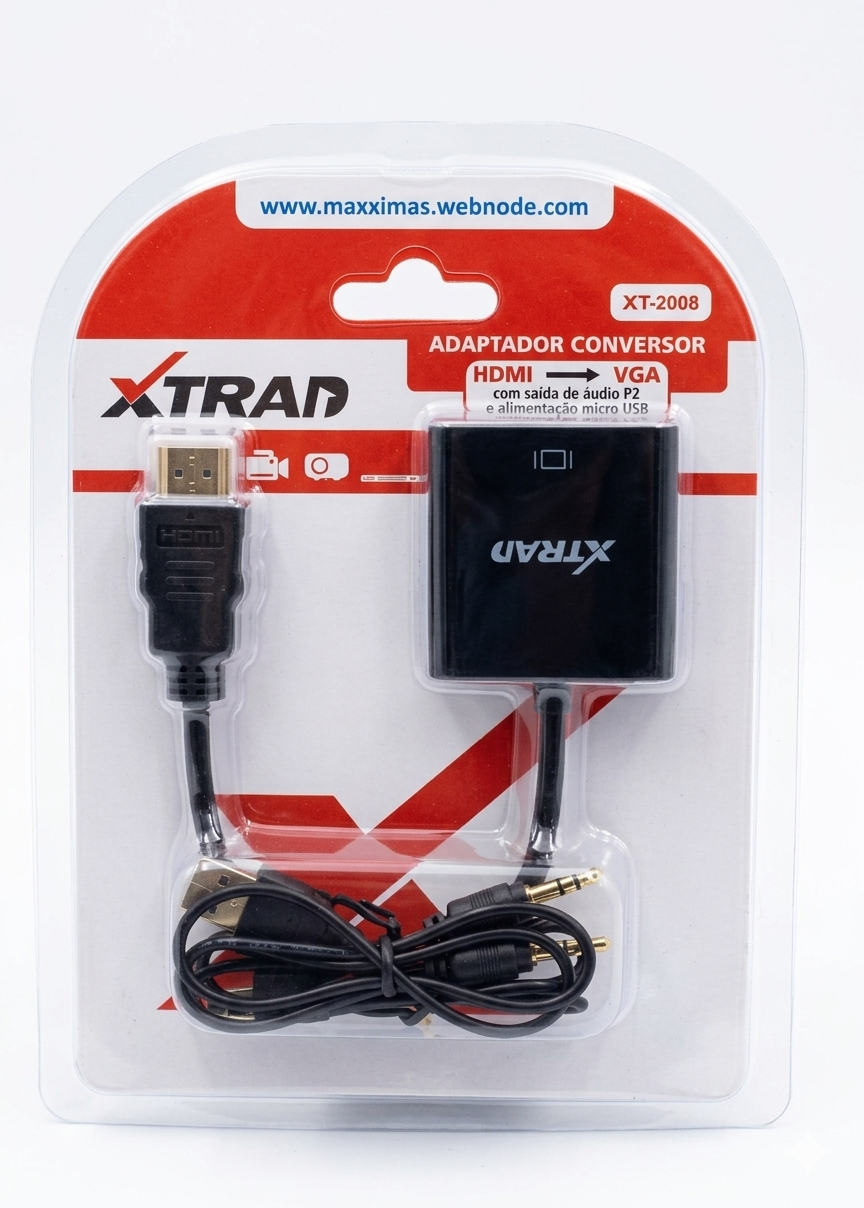 Conversor HDMI/VGA XT-2008