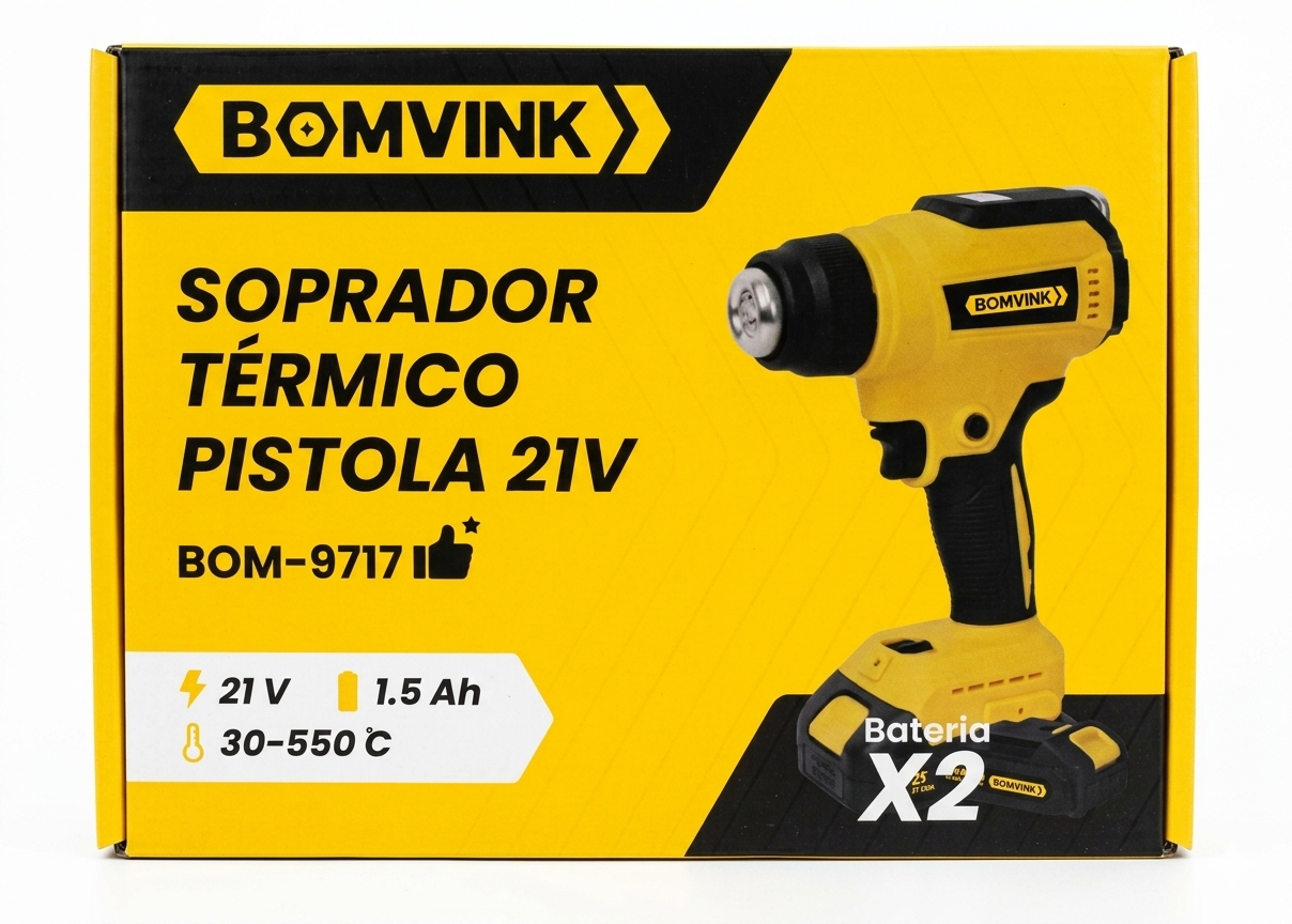 Soprador térmico BOM-9717