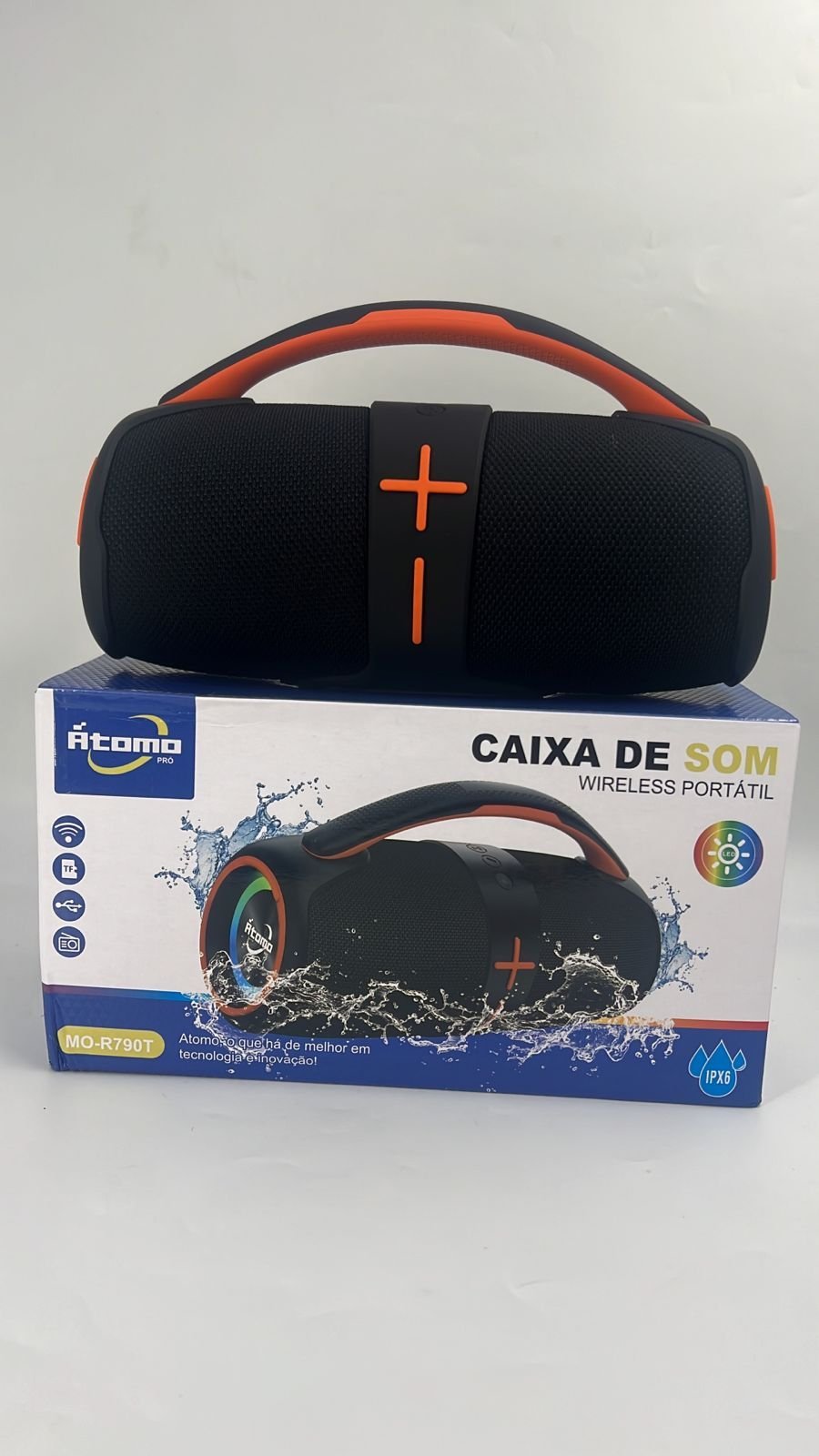 Caixa de som Átomo MO-R790T