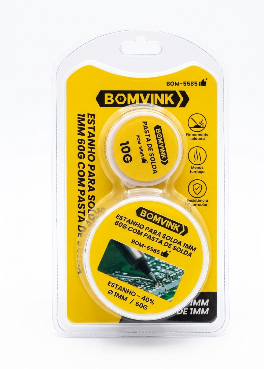 Estanho para Solda BOM-5585
