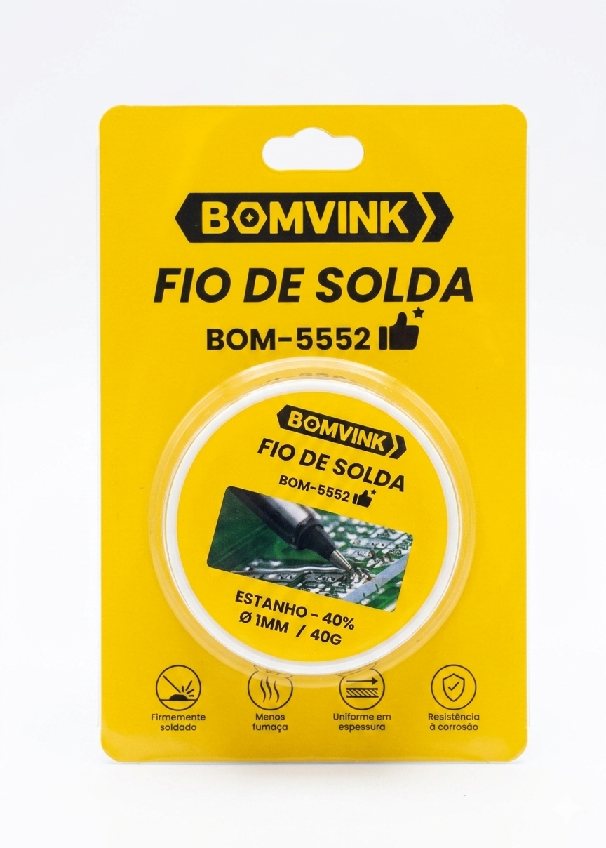 Fio de solda BOM-5552
