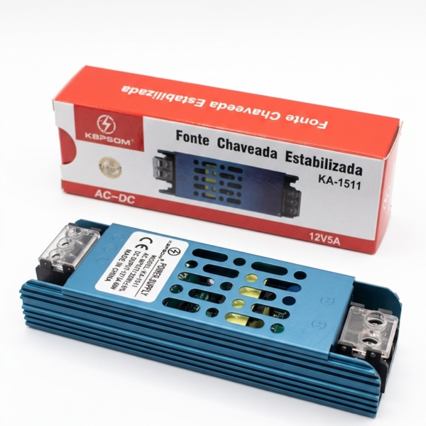 Fonte chaveada KA-1511 12V5A