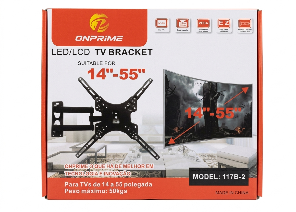 Suporte articulado para TV 117B-2
