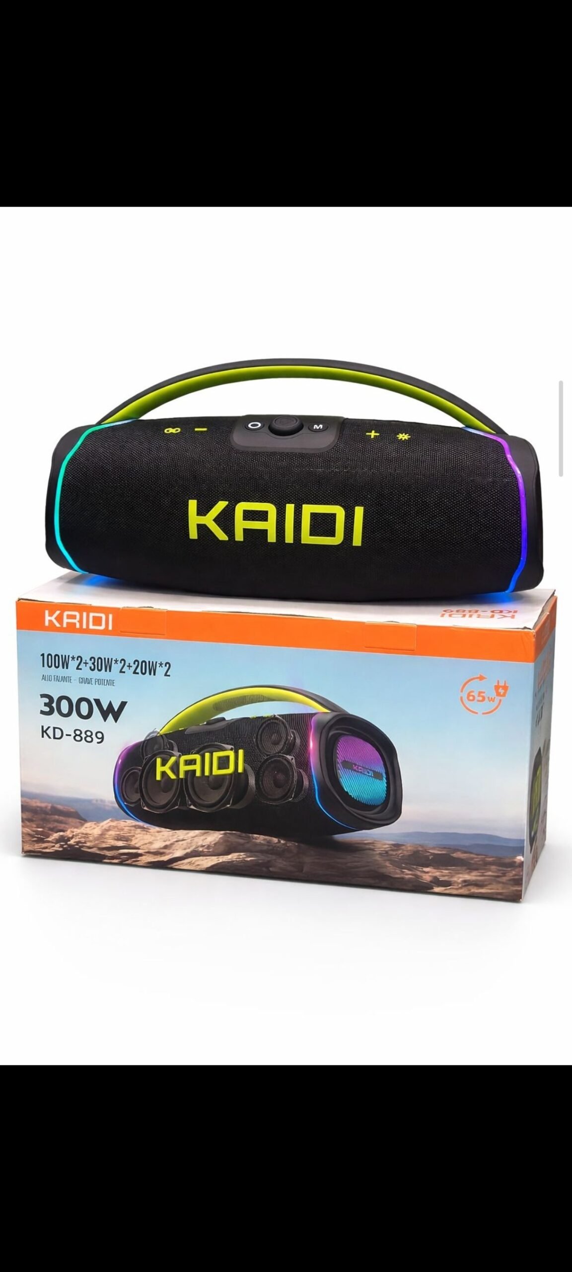 Caixa de som KAIDI KD-889 300W