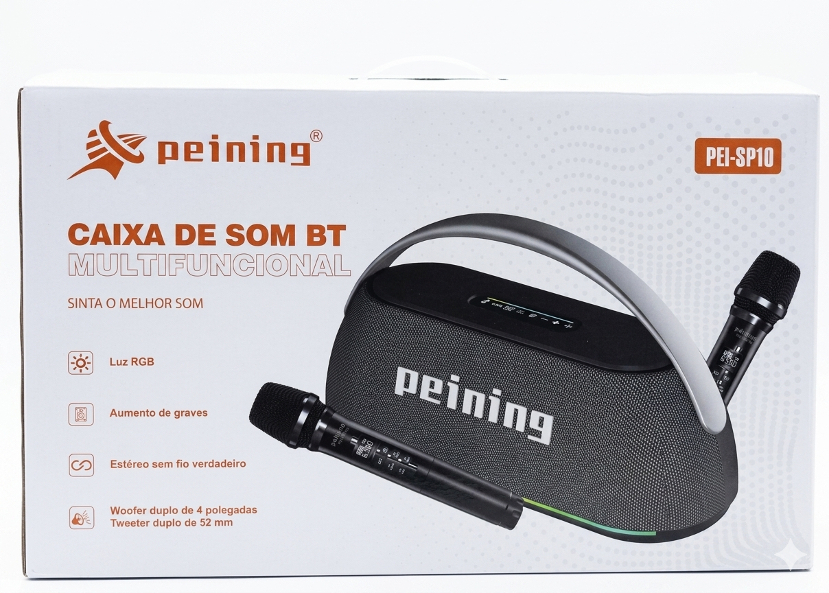 Caixa de som Peining PEI-SP10