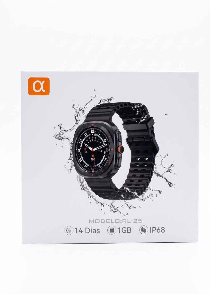Relógio smartwatch A'Gold a prova D'água RL-25