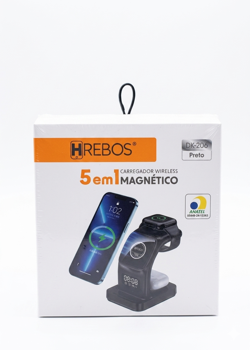 Carregador magnético 5 em 1 DK-206