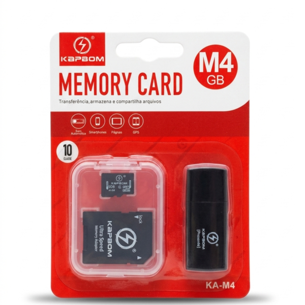 Cartão de memória KAPBOM M4GB
