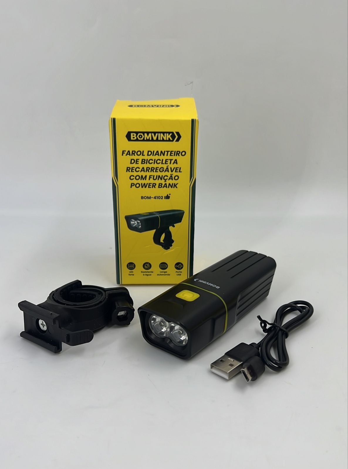 Lanterna para bike BOM-4102
