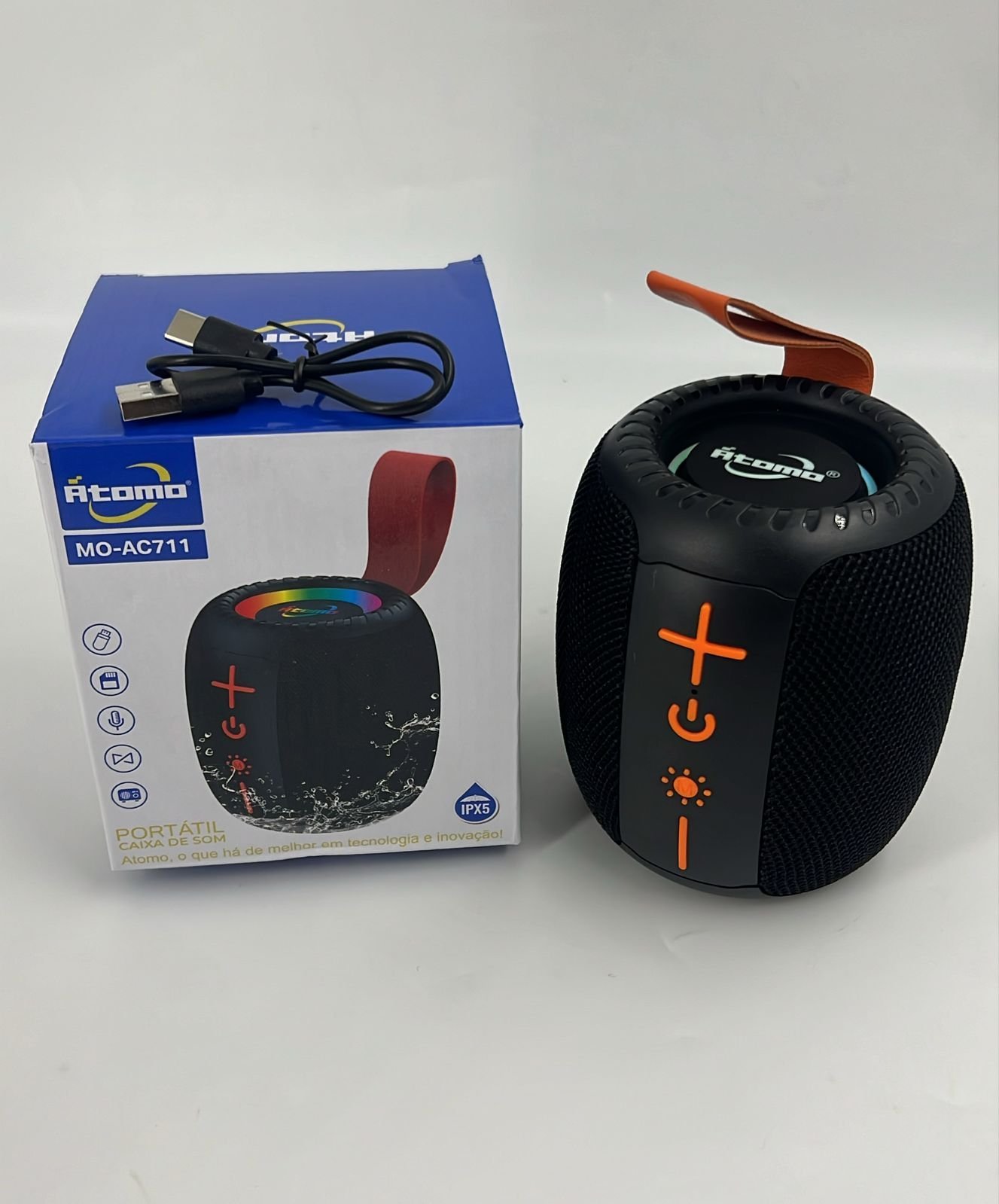 Caixa de som Átomo MO-AC711
