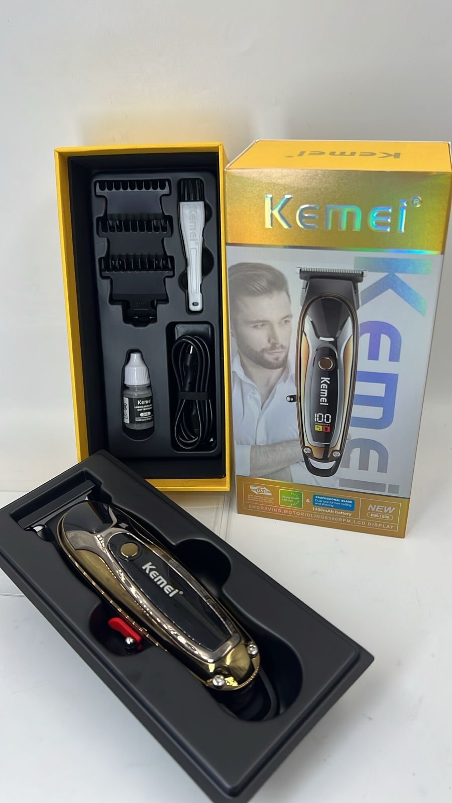 Máquina Kemei KM-1598