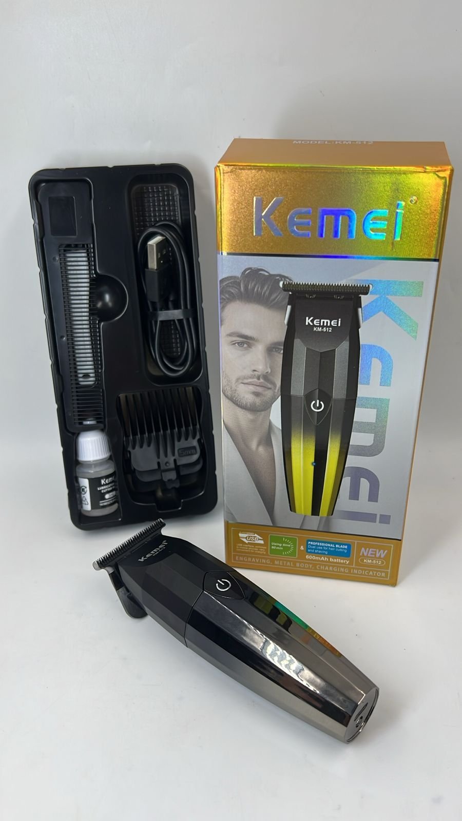 Maquina Kemei KM-512