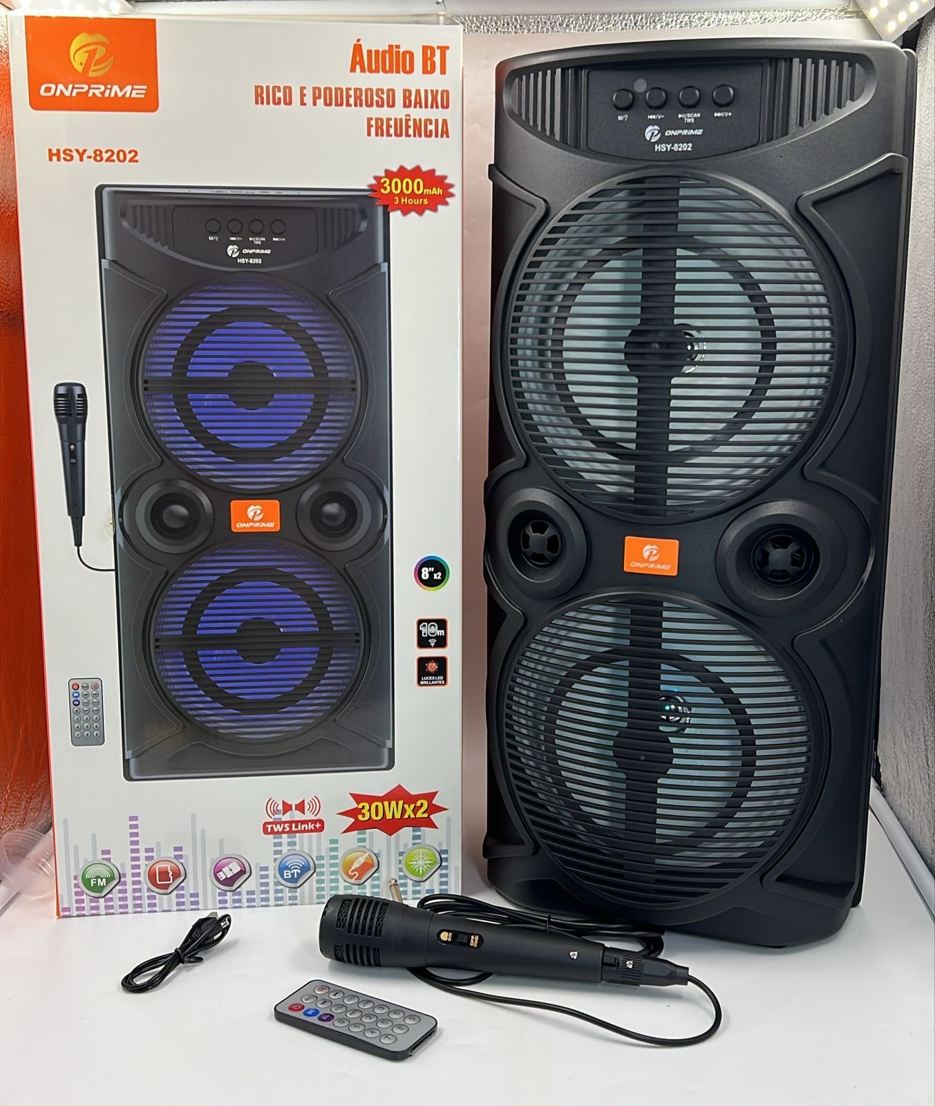 Caixa de som ONPRIME HSY-8202