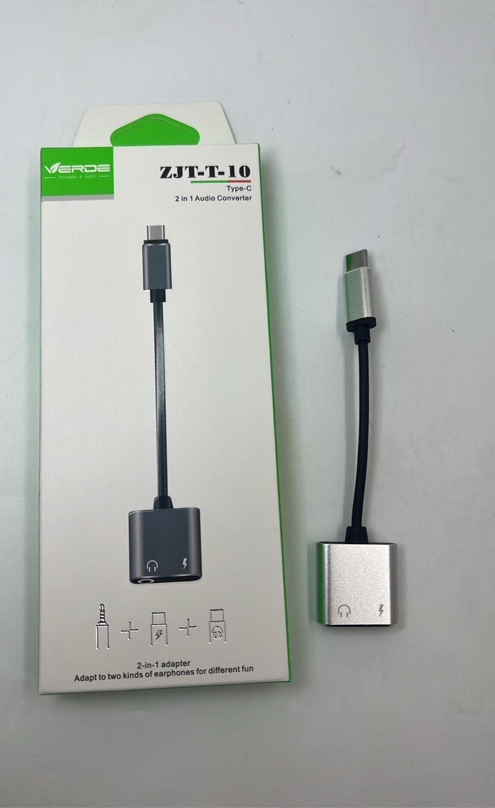 Adaptador de fone ZJT-T-10