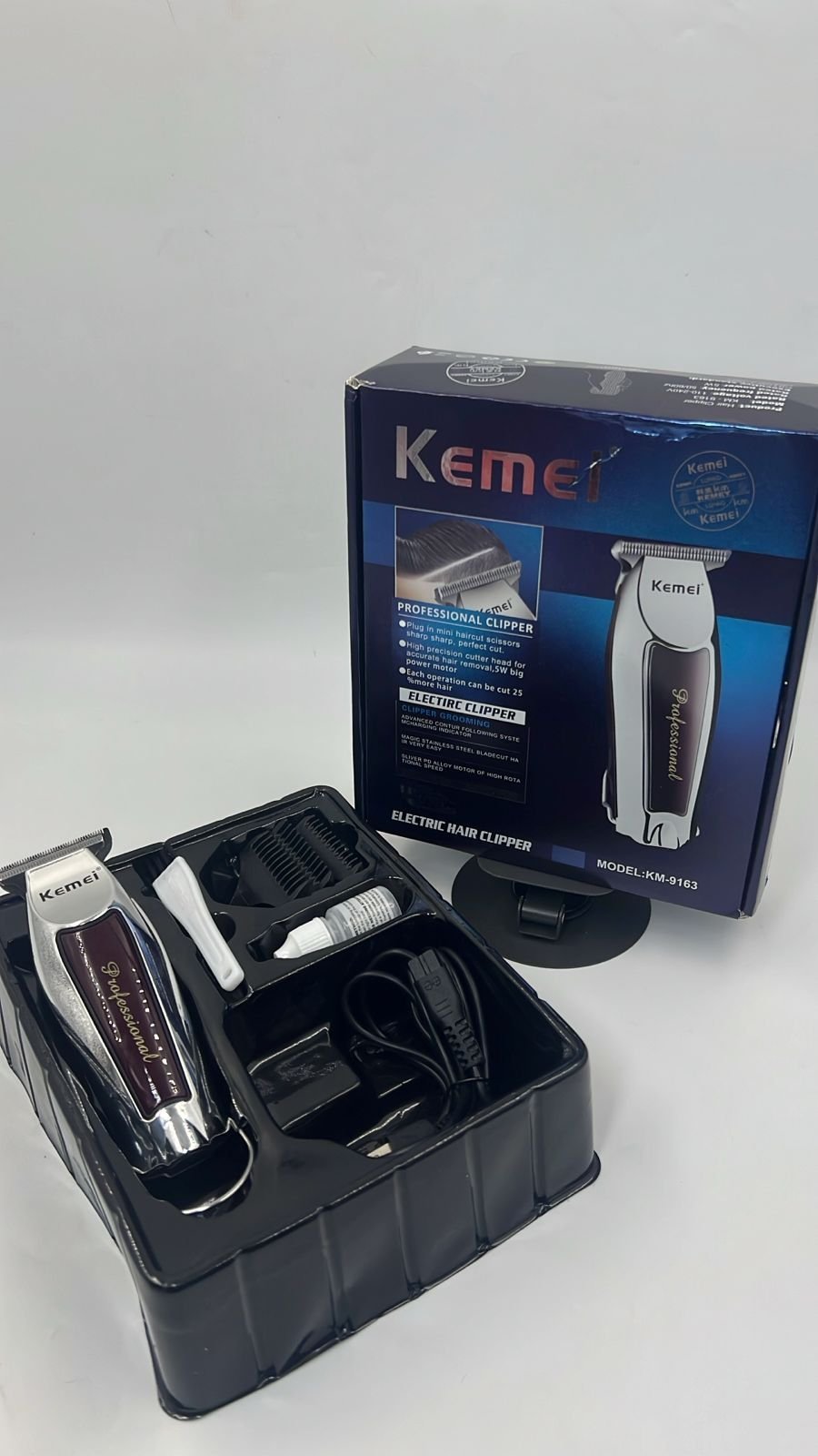 Máquina Kemei KM-9163