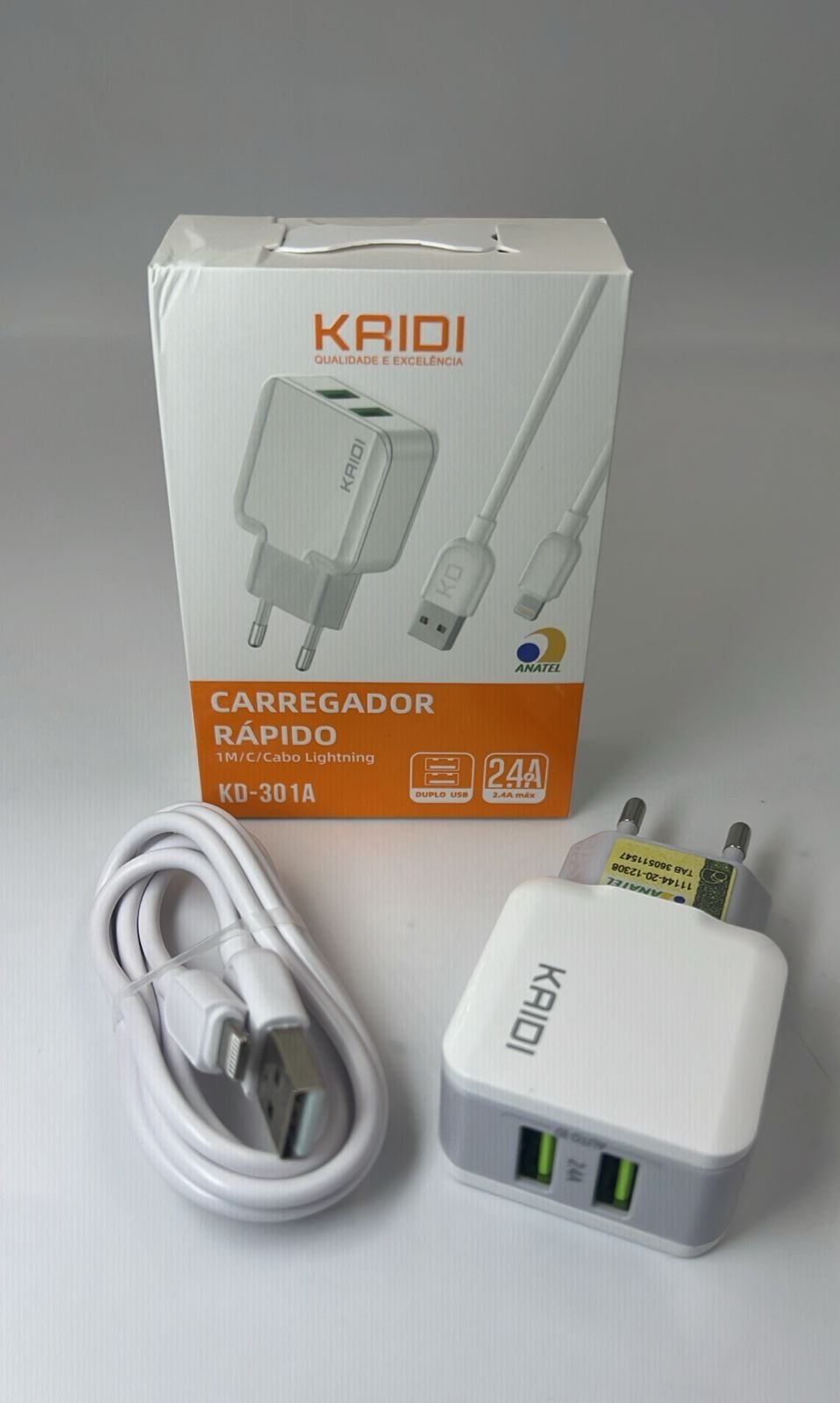 Carregador Kaidi KD-301A