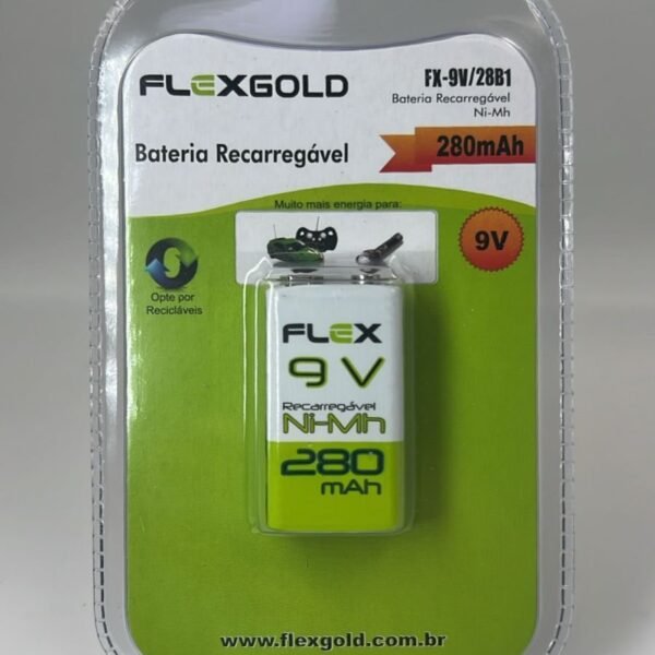 Bateria Recarregável FX-9V/28B1